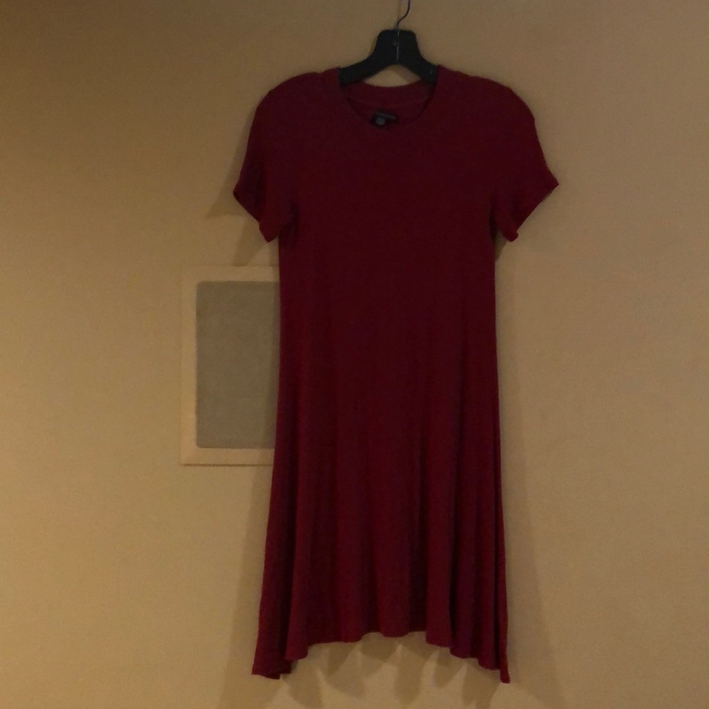 Red Tee Shirt Dress